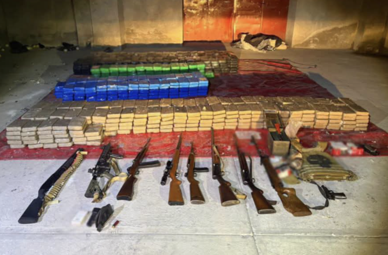 Aseguran 900 paquetes de cocaína en Tlaxcala